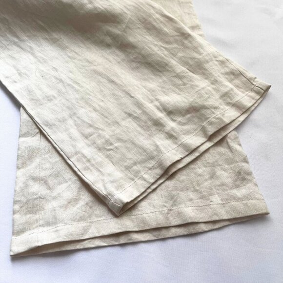 NWOT FAITHFULL THE BRAND LAIS STRAPLESS SMOCKED BELTED CROPPED WIDE LEG JUMPSUIT - Picture 13 of 14